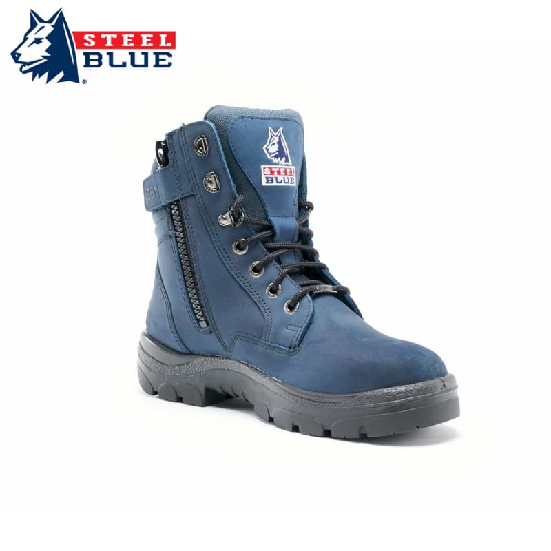 buy steel blue boots online