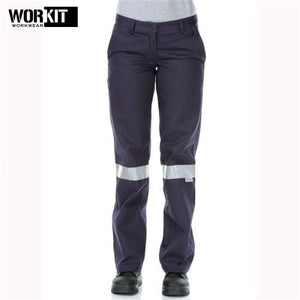 ladies navy workwear trousers