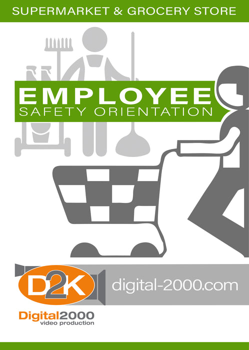 Employee Safety Orientation Supermarket Safety Video — Digital2000 Safety Training