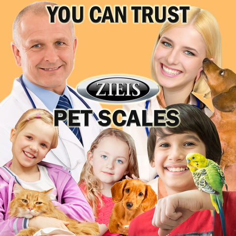 ZIEIS Digital Pet and Animal Scale - Z30P-SST (30# x 0.1oz / 14000g x
