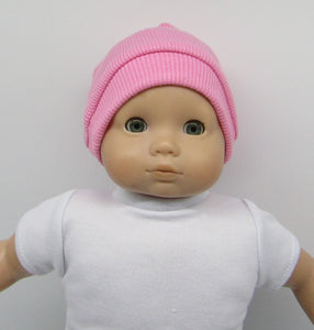 Pink Bitty Baby Beanie Hat