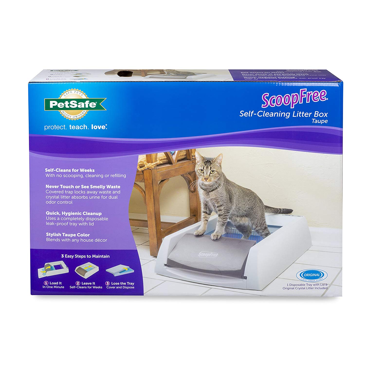 petsafe self cleaning litter