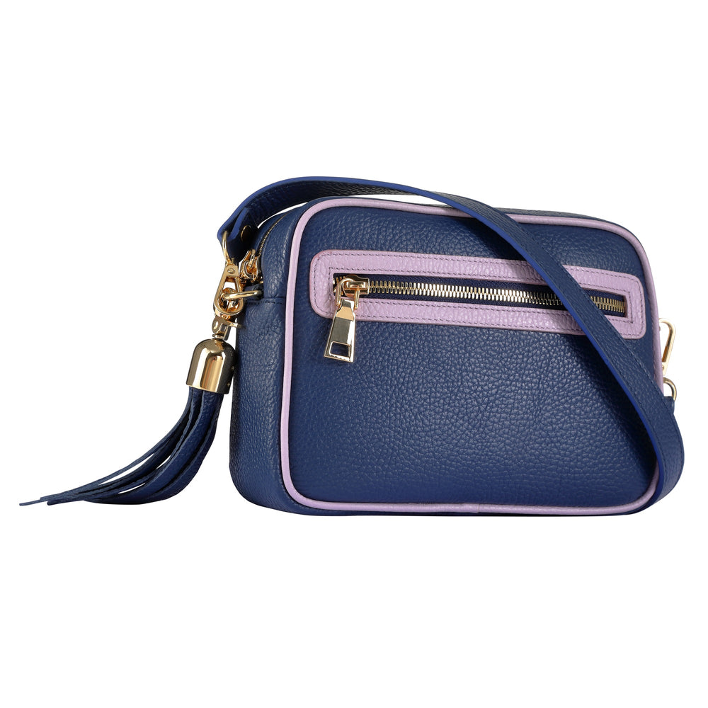 lilac cross body bag