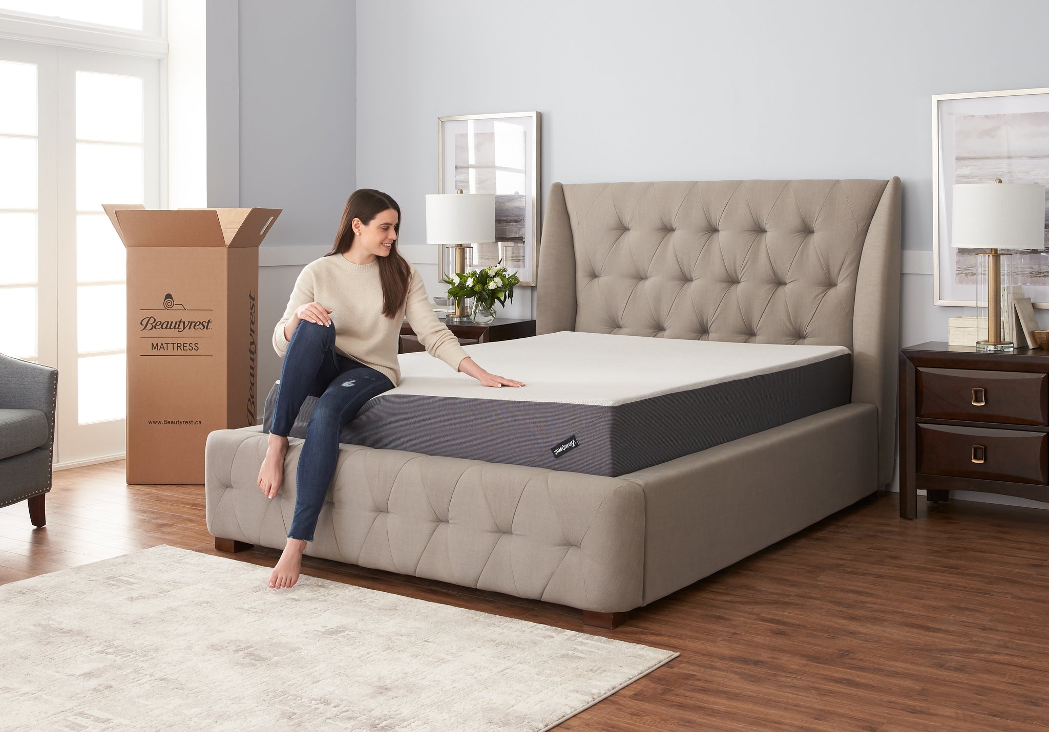 beautyrest st mattress in a box reviews