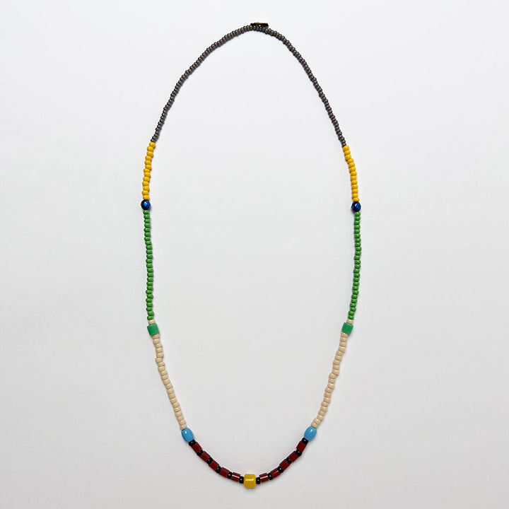 Cato Fashions | Cato Mixed Bead White Layered Necklace