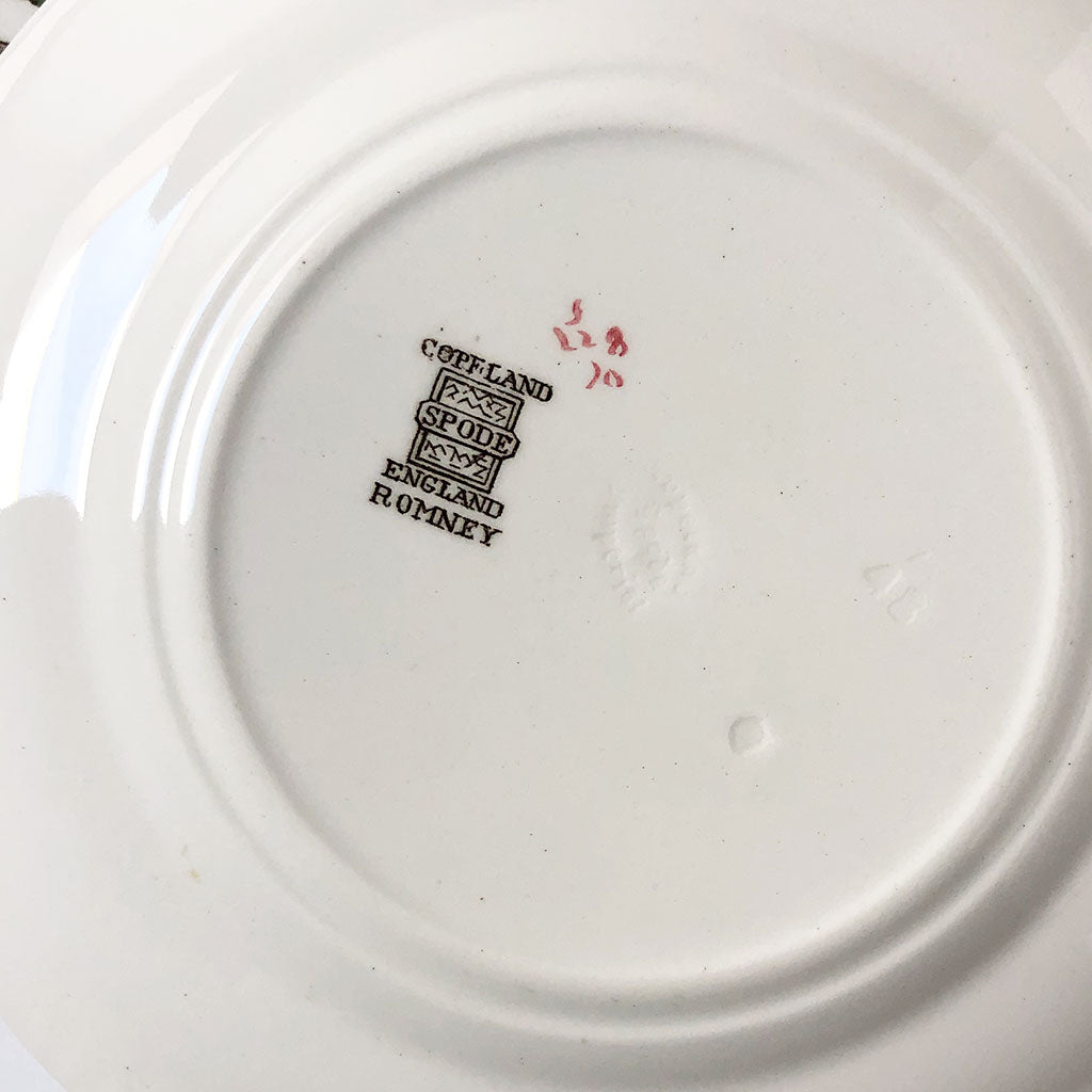 Vintage Copeland Spode Small Plates Made in England (Set of 4)