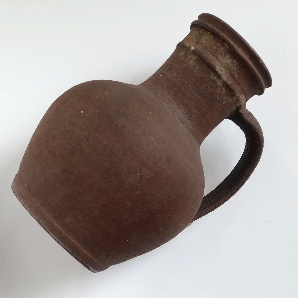 Trio of Assorted Clay Vessels