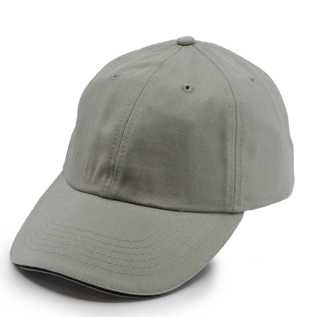 100% Cotton Adjustable Sports Cap. (Grey) – RIVER BEACH