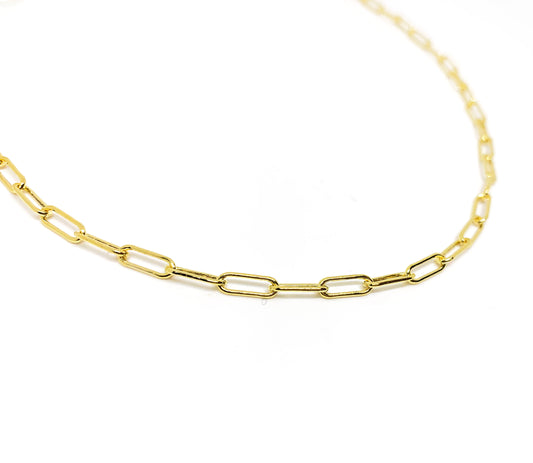 Dainty Paperclip Chain Necklace – Selah Vie