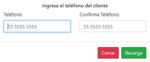 recarga telcel