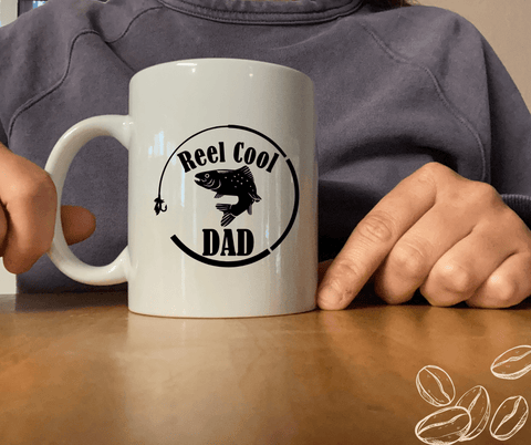 Real Dad in with Reel Funny Custom Mug