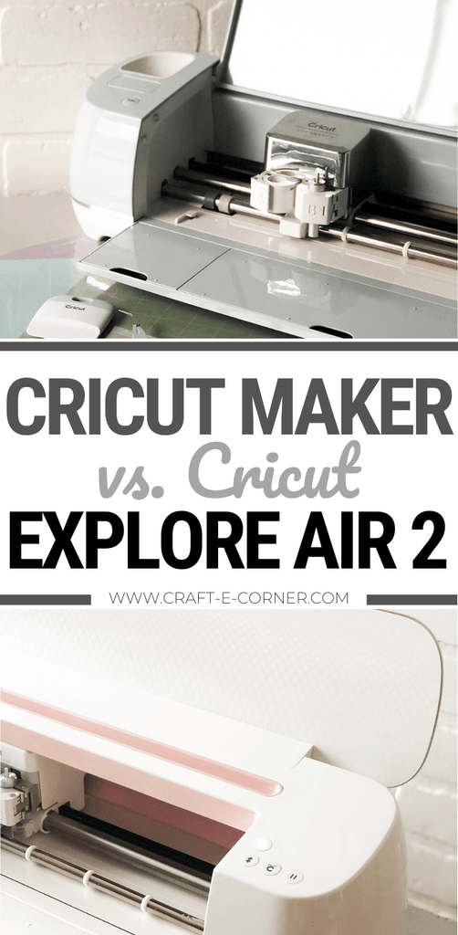 Cricut Maker vs. Cricut Explore Air 2