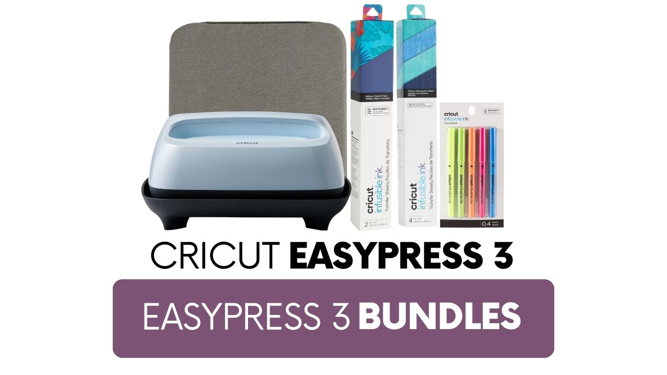 Cricut Easy Press 3 // Unboxing and Project with Cricut Heat App 