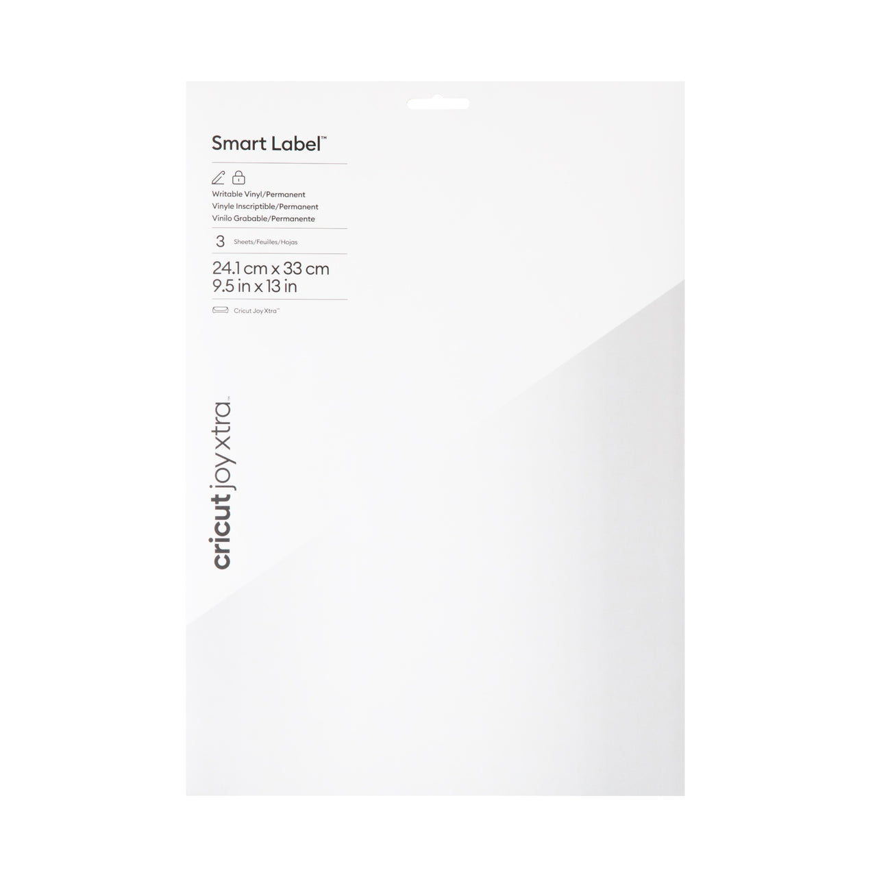 Cricut Smart Label Writable White & Transparent Permanent Vinyl Bundle