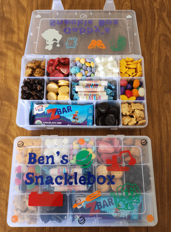 DIY Snackle Boxes with a Cricut
