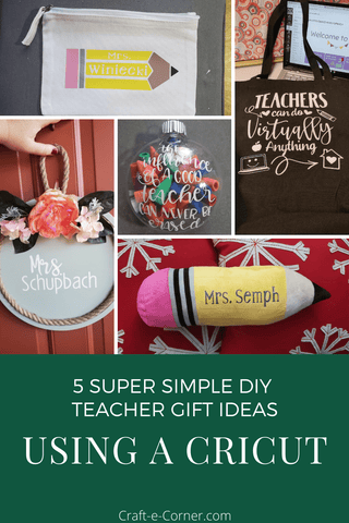 How To Make Great Gifts with Cricut / Infusible Ink Teacher's Gift