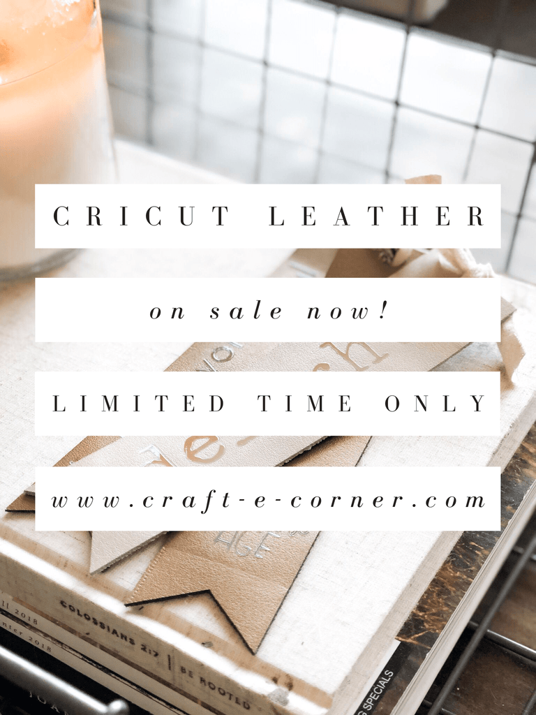 CRICUT GENUINE LEATHER 12X12 Dark Brown New