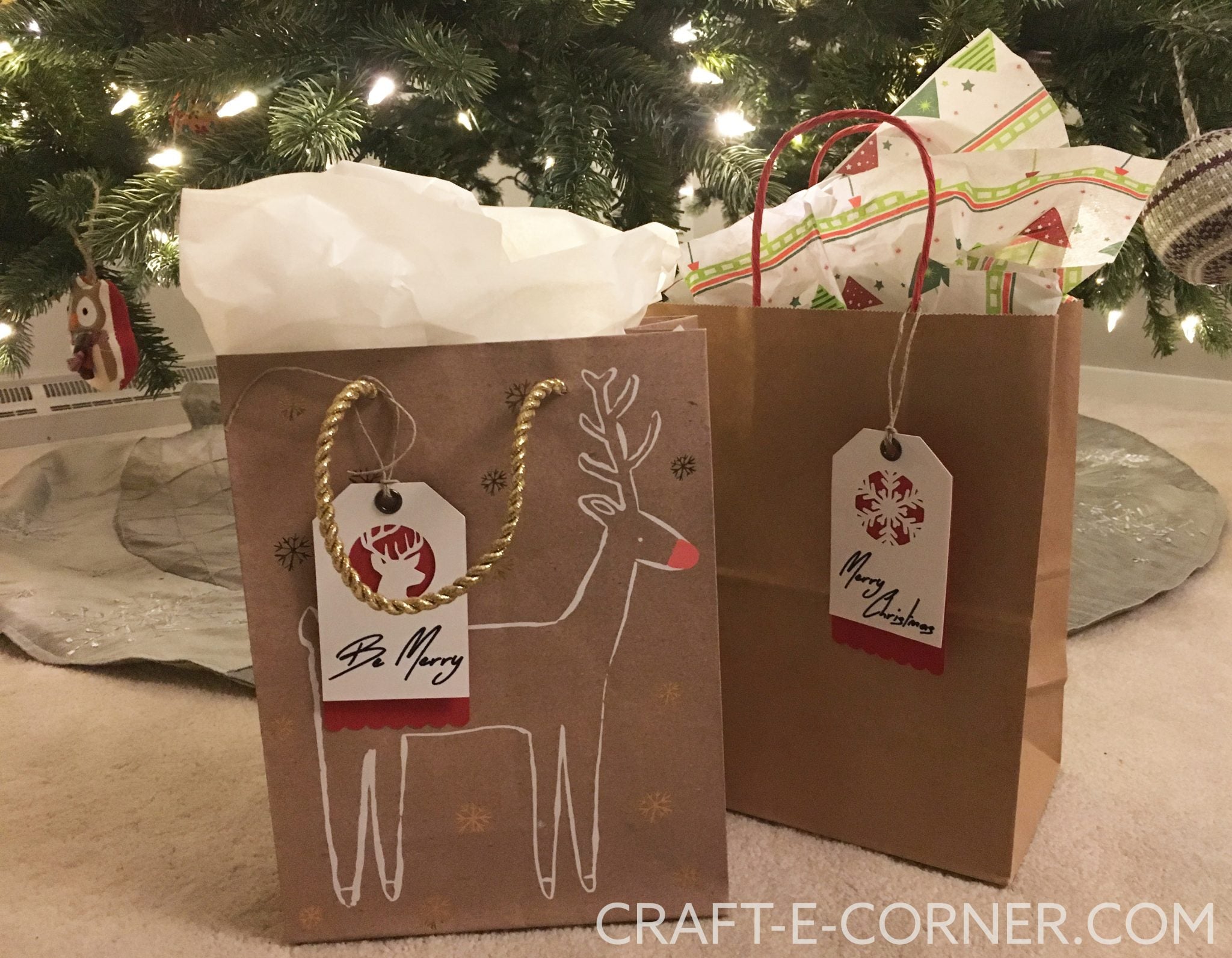 Quick Crafting - Pattern Paper Gift Tags 