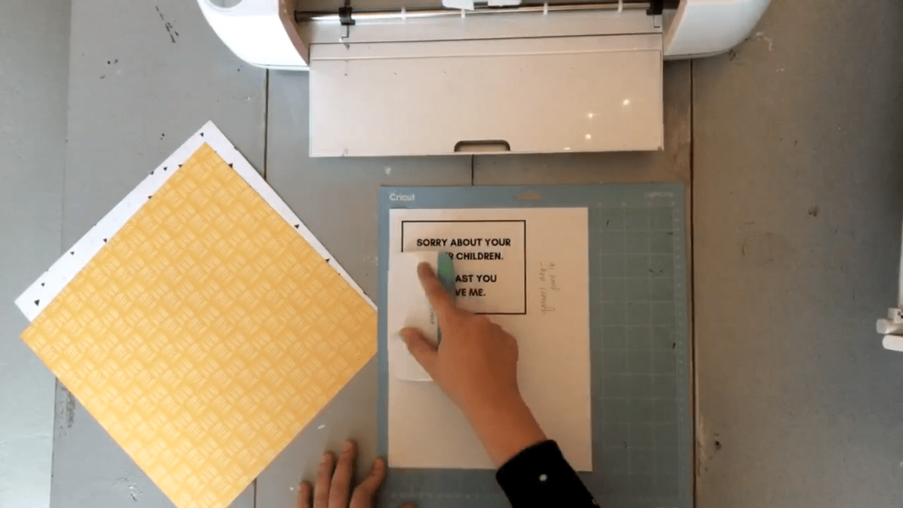 How To Make Cricut Joy Card With Cricut Maker/Sorry I've Been