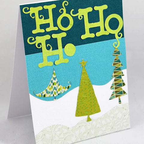 Ho Ho Ho-liday Modern Christmas Card Inspiration