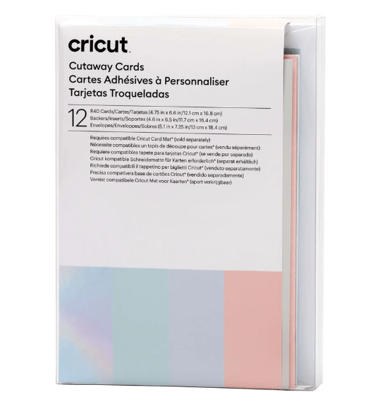 Cricut Joy Insert Cards Bundle Set, Matte Holographic and Metallic with  Glitter Gel Pens