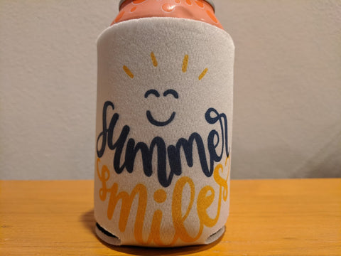 Summer Fun Can Koozie with Cricut Machine