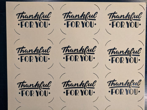 Easy Cricut Print Then Cut Thank You Cards For Your  Customers - Aubree  Originals
