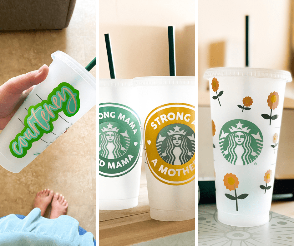 Flowers Starbucks Cup Custom Starbuck Tumbler Spring 