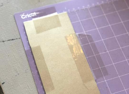 Holographic Iron-on Leather Bookmark Using Cricut