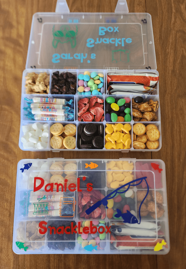 DIY Snackle Boxes with a Cricut