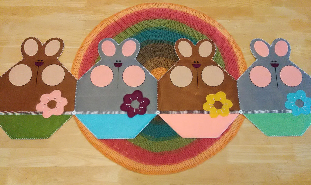 bunny table runner