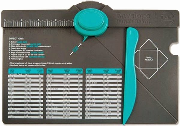 We Are Memory Keepers Envelope Punch Board