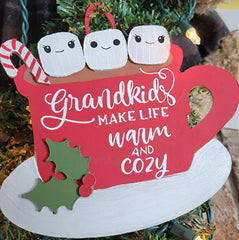 DIY Ornament with Cricut Chipboard