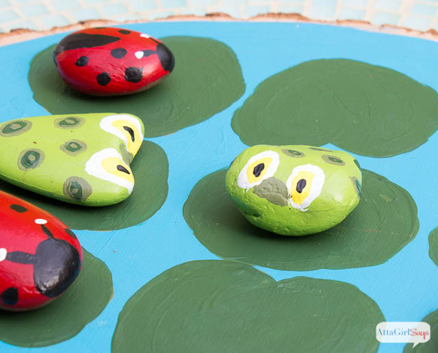 Welcome Baby: Playgroup Activity: Painted Rock Tic Tac Toe