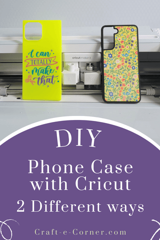 How to Personalize a Phone Case with Cricut 2 Different Ways // Infusi