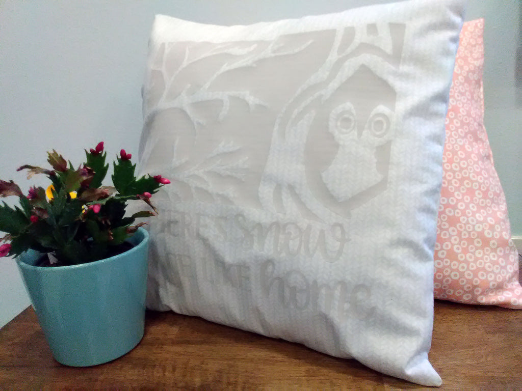 How To Use Glitter Iron-On Vinyl ($7 DIY Pillow Covers)