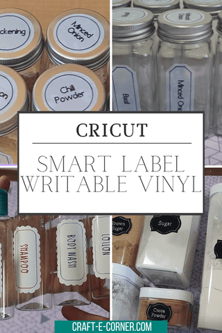 Writable Labels with Cricut Joy - Hey, Let's Make Stuff