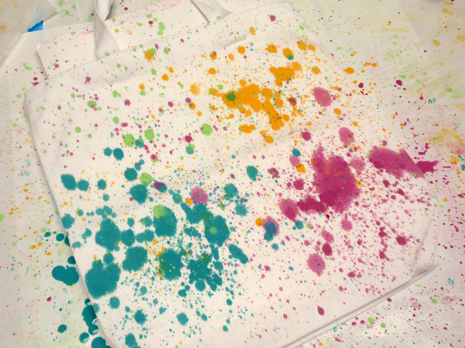 spatter more colors