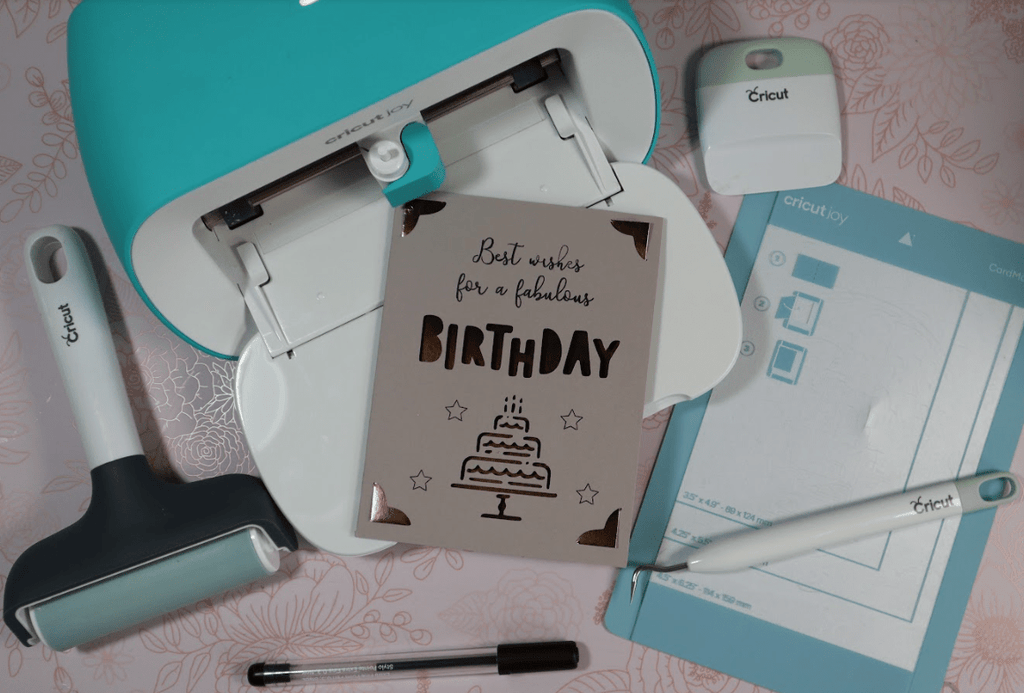 Cricut Joy Cutaway Card SVG, Happy Birthday Cutaway Card SVG, Greeting Card  SVG 