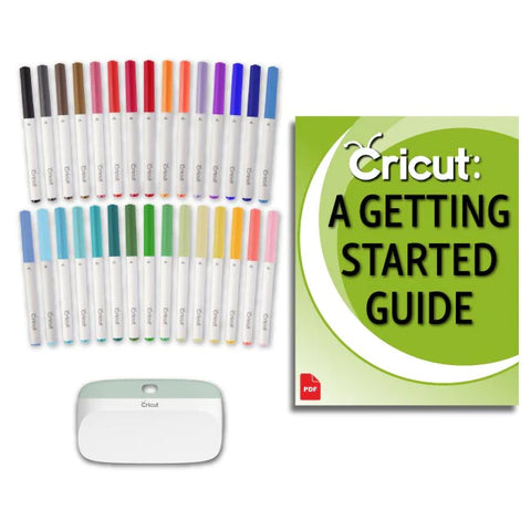 Cricut Pens, Basic Tools, Variety Pack Mats Bundle
