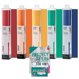 Cricut Smart Permanent Vinyl 3ft Rainbow Bundle