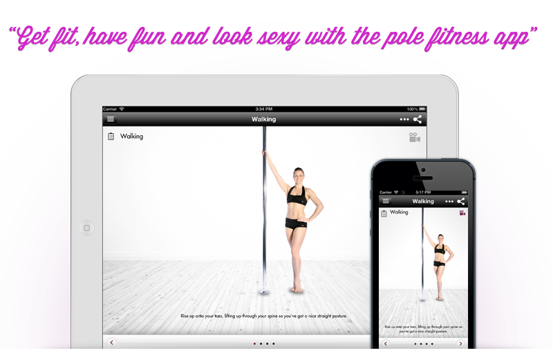 the pole fitness app