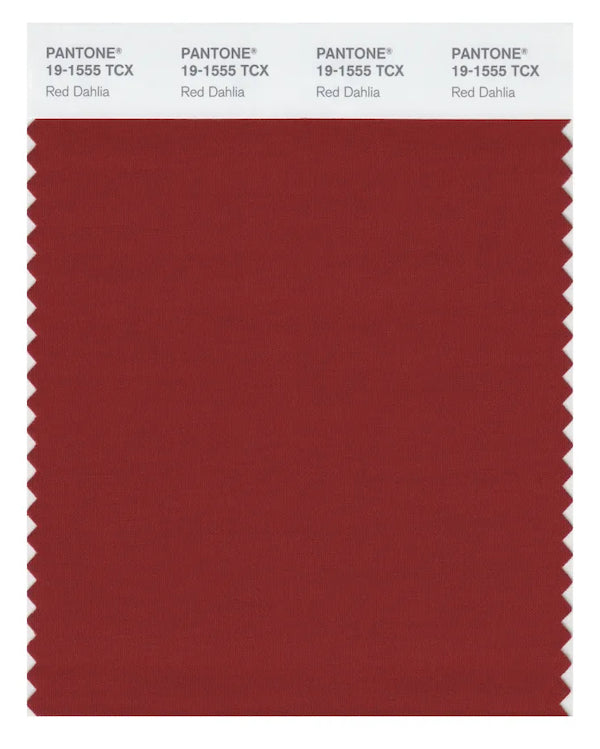 Color Trends for Fall Winter 2023/2024 Pantone Red Dahlia Burgundy