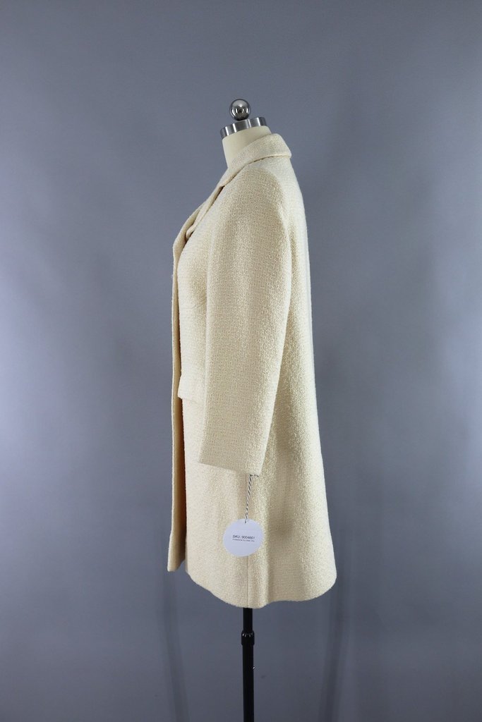 Vintage Ivory Winter Coat – ThisBlueBird