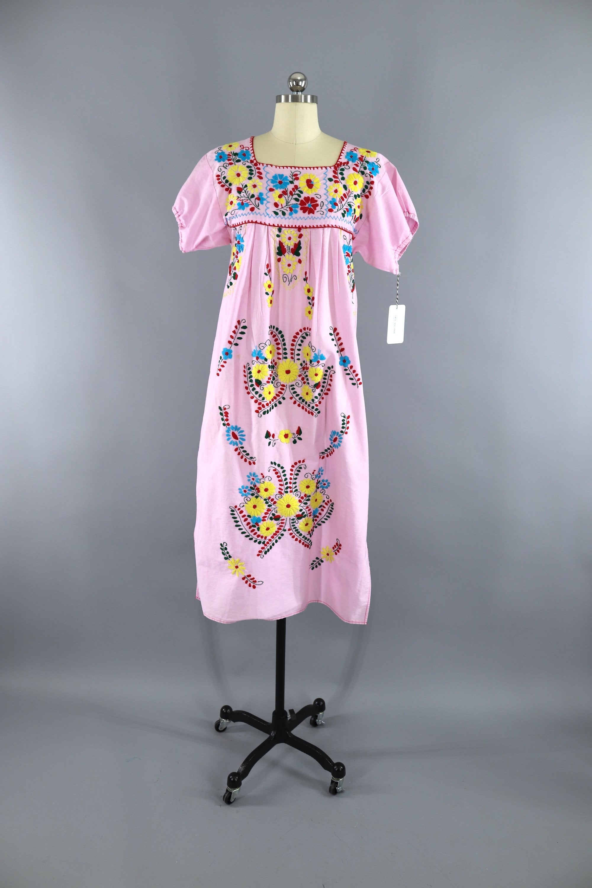 mexican kaftan dress