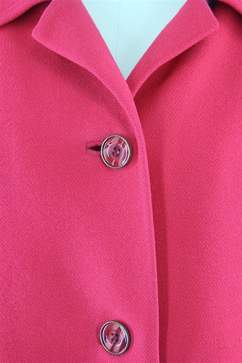 Red Cashmere coat