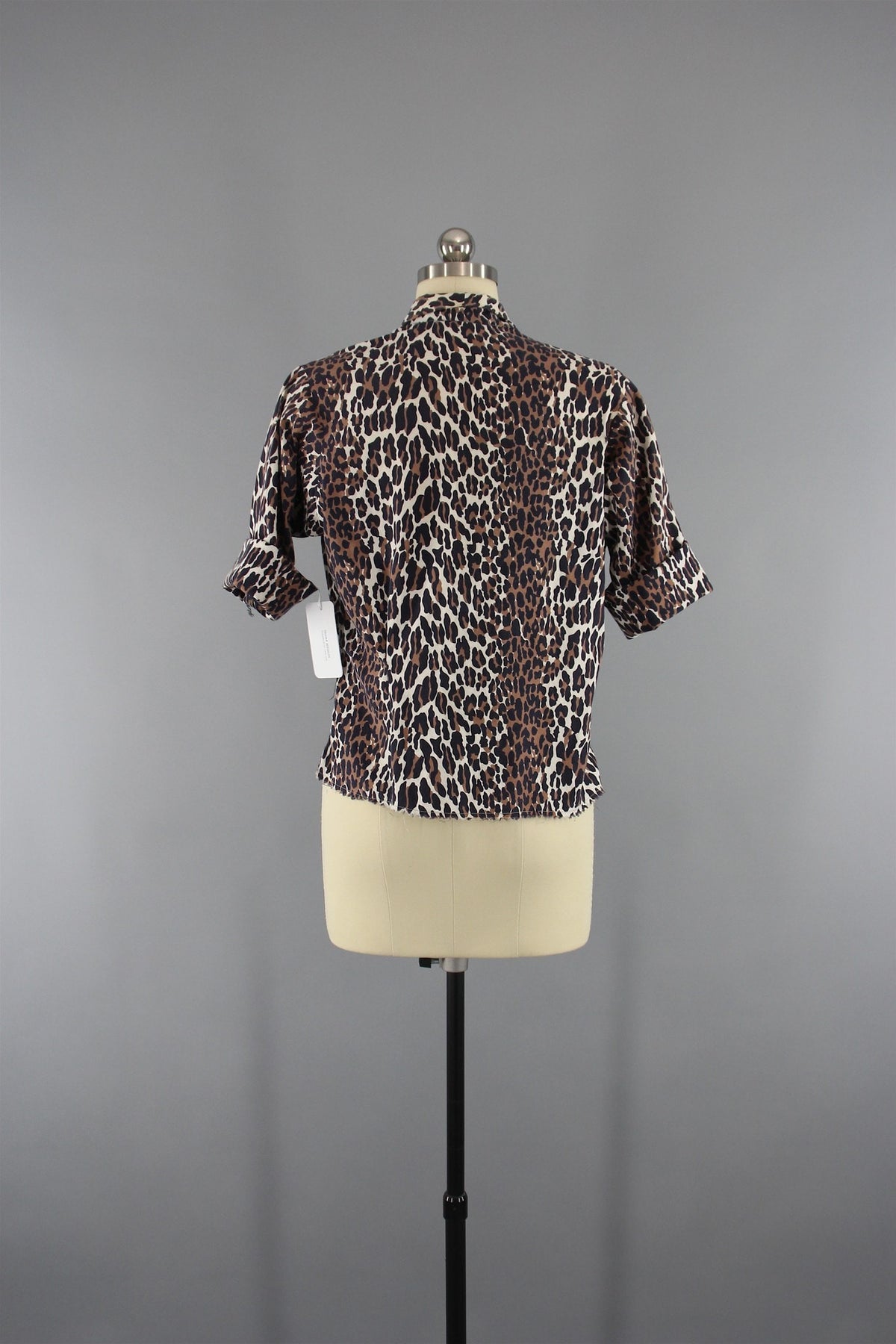 Vintage 1950s New Look Leopard Print Shirt – ThisBlueBird