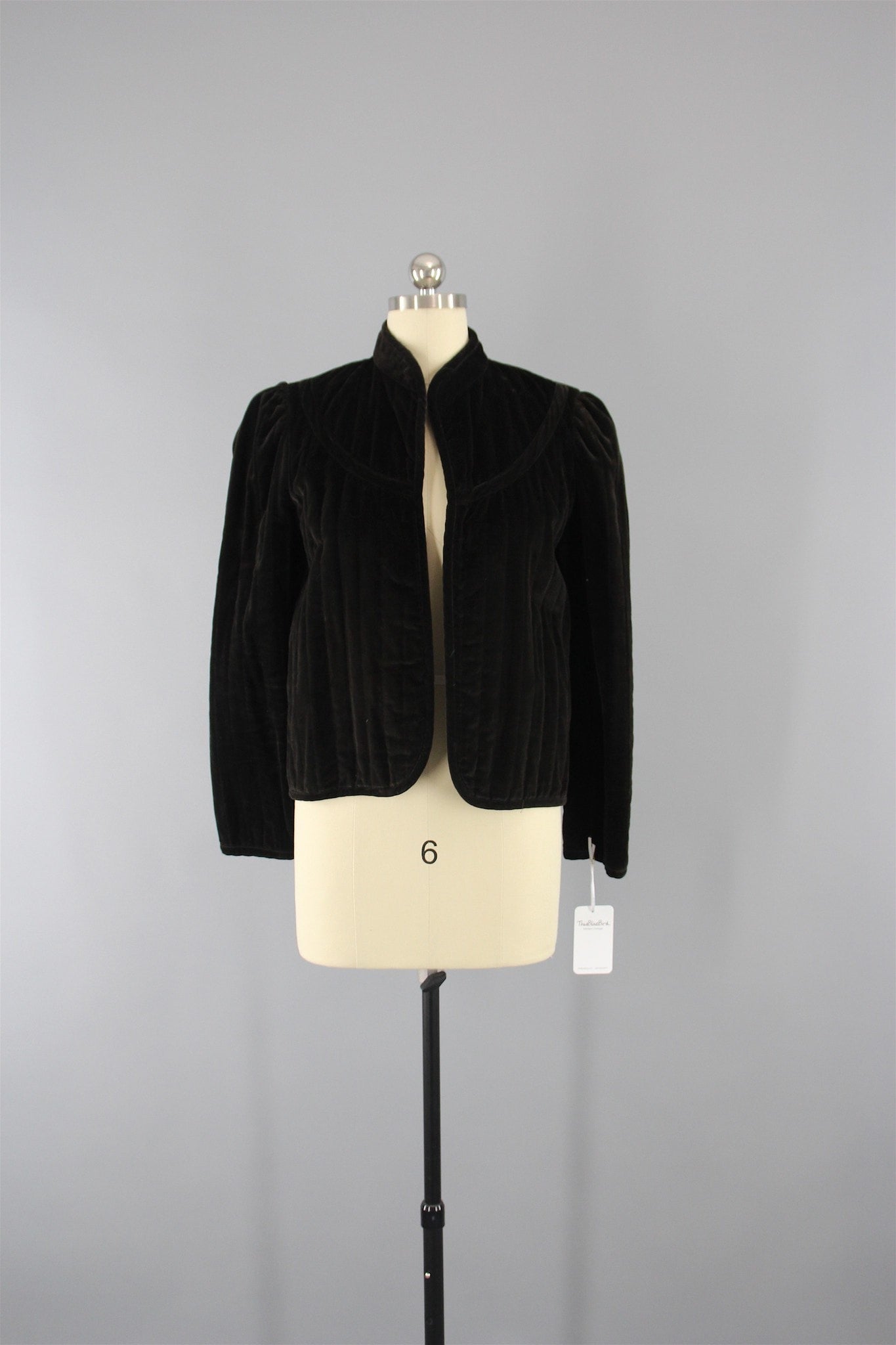 Vintage 1980s Brown Velvet Jacket – ThisBlueBird