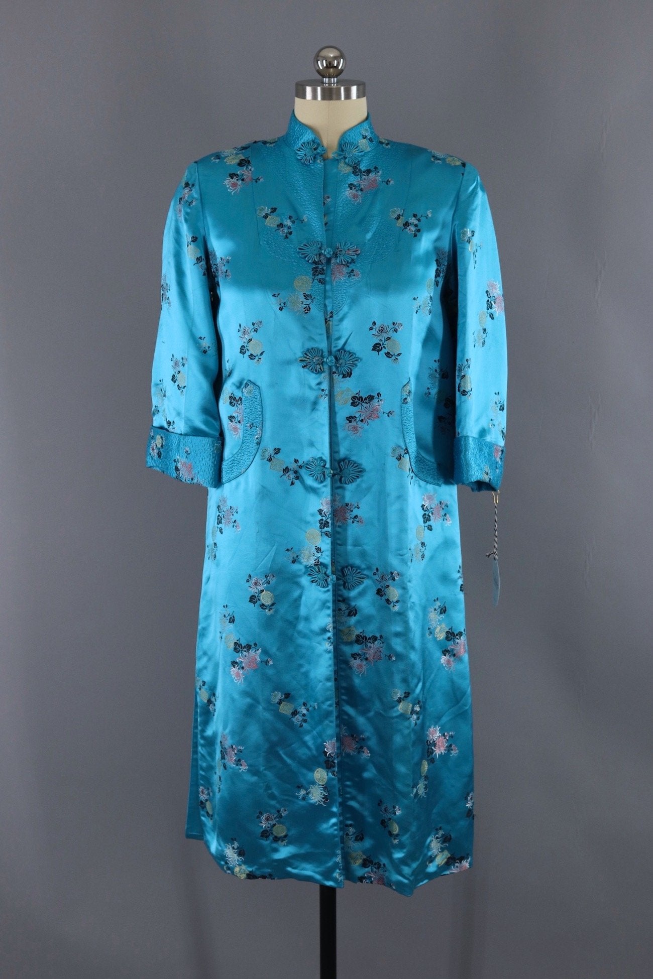 asian silk robe