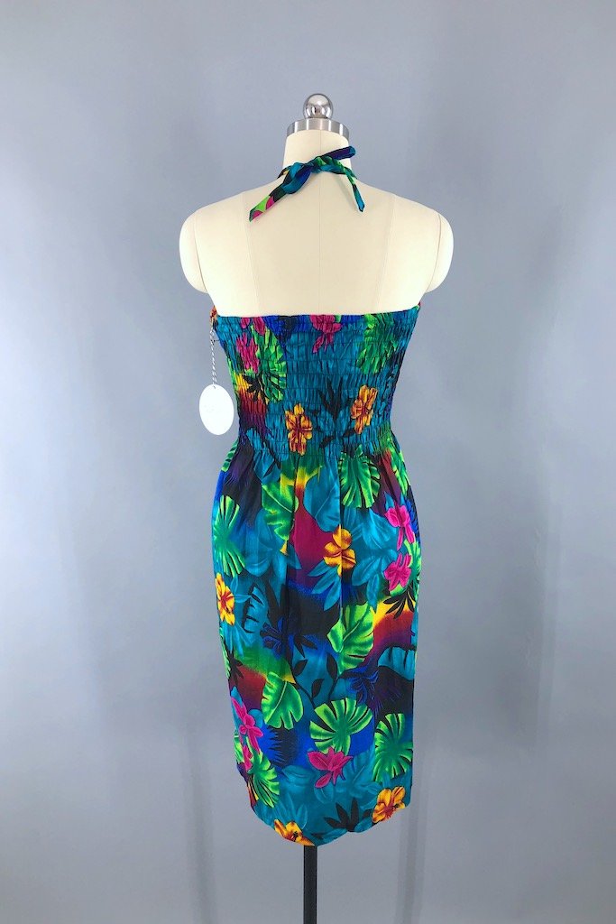 Vintage Strapless Sundress